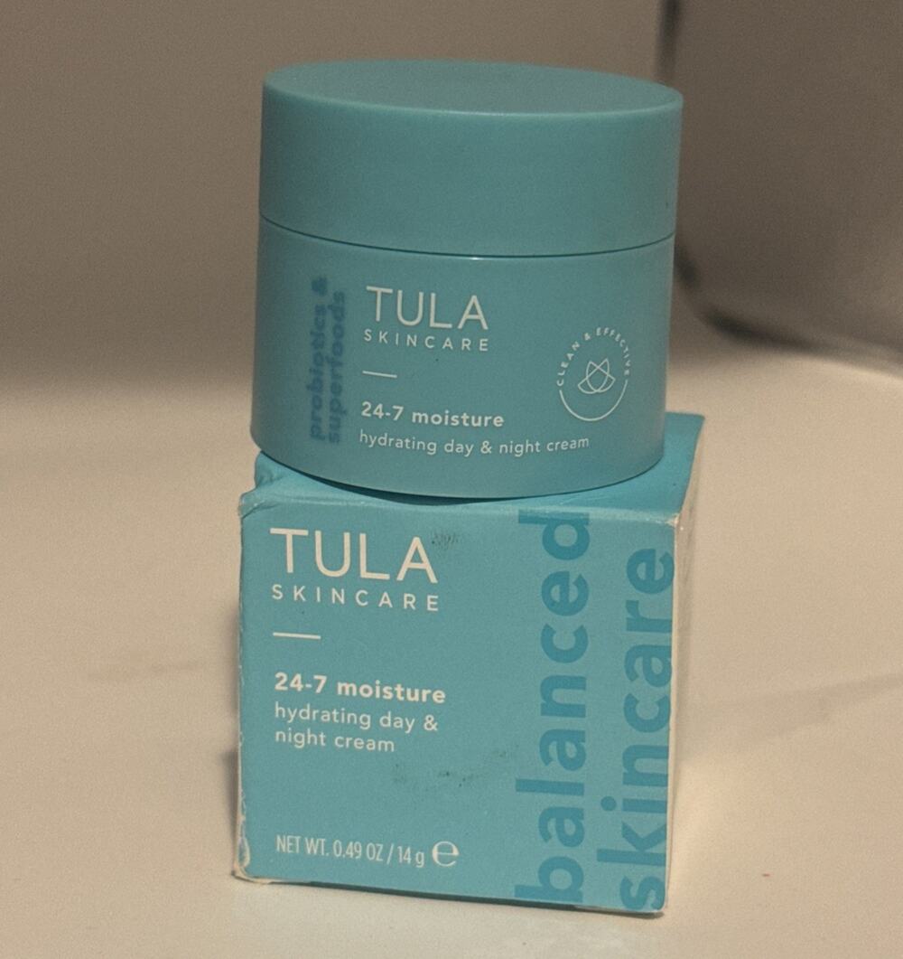 Tula 24-7 Moisture Hydrating Day & Night Cream Net Wt. 0.49oz New in Box